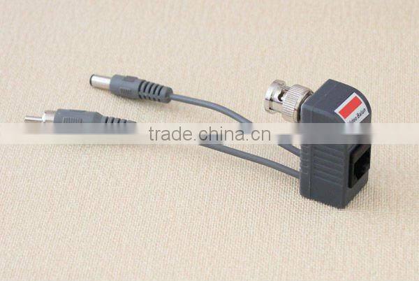 Power Video Audio surveillance CCTV video balun HY-206A
