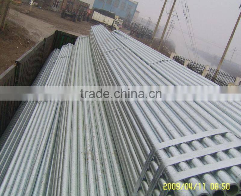 scaffold galvanised steel tube
