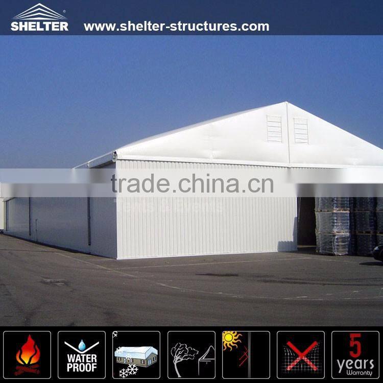 2016 Shelter Durable Aluminum Alloy Frame warehouse tent for storage workshop tent for sale