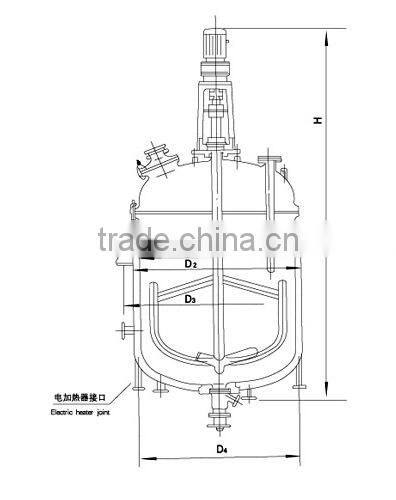 2015 the best enameled reactor