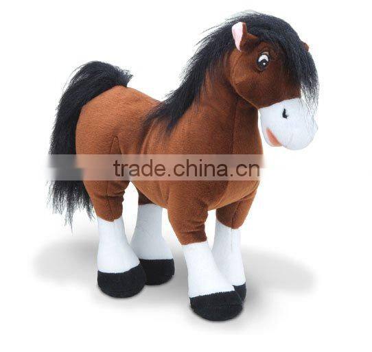ICTI Horse Plush toy giant horse plush