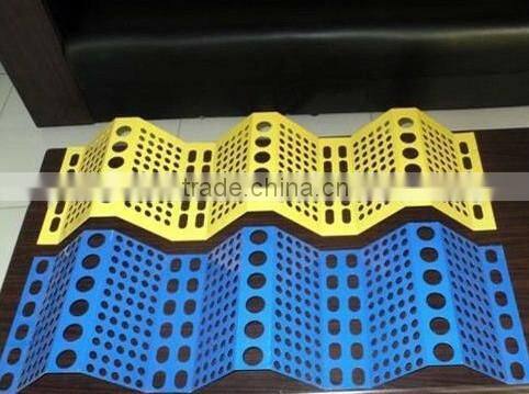 ISO 9001high quality slotted hole perforated metal mesh/micron hole perforated mesh