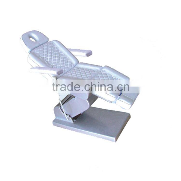 Salon furniture Wave Beauty ZDC-294B PU / PVC leather black / white / blue vibration massage bed