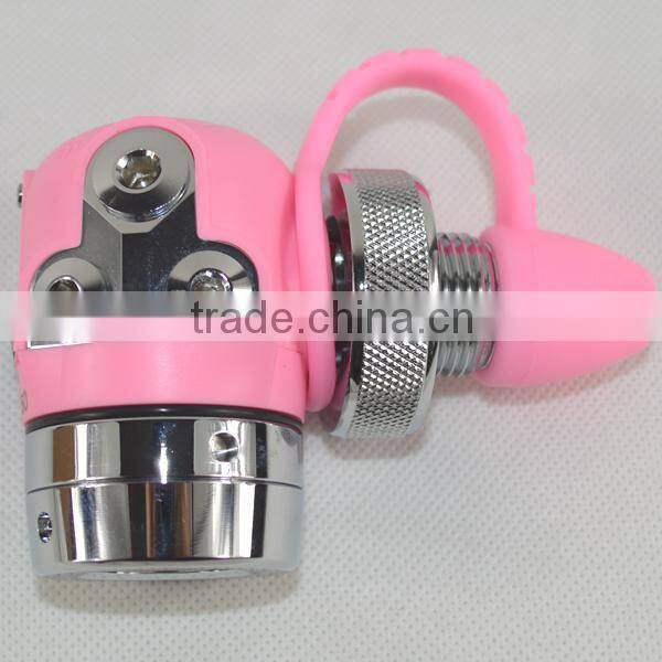 Pink Scuba diving tools port first stage regulator manufacturer