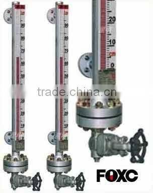 UHZ 517C12B magnetic float level gauge for fuel level measuring insturment max 450 centigrade 400lb