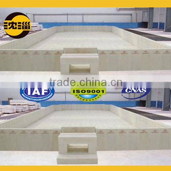 electrically fused brick sintered AZS fire Brick fused cast AZS brick