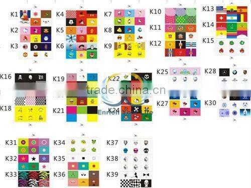 Cartoon mobile phone button sticker for samsung i9000 i9100