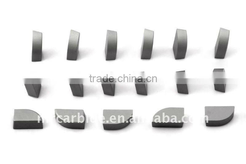 Factory wholesale tungsten carbide brazed tips for cutting tools