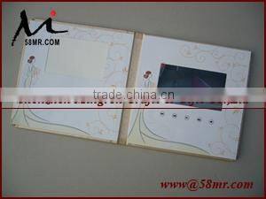 7 Inch LCD Video Album Catalog Brochure