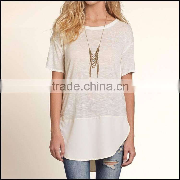 top quality blank fat t-shirt for women hot sale in wholsale alibaba factory