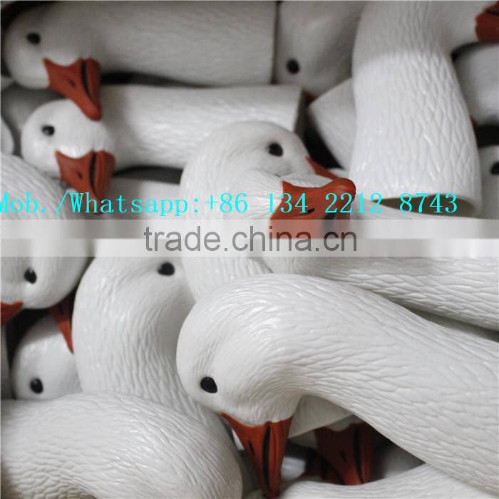 high quality EVA windsock snow goose decoys head for outdoor hunting from manufacturer of China