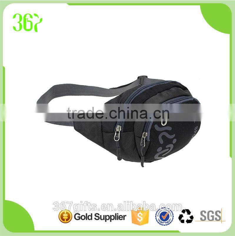 Outdoor Travel Sport Running Waist Bag with Two Pockets