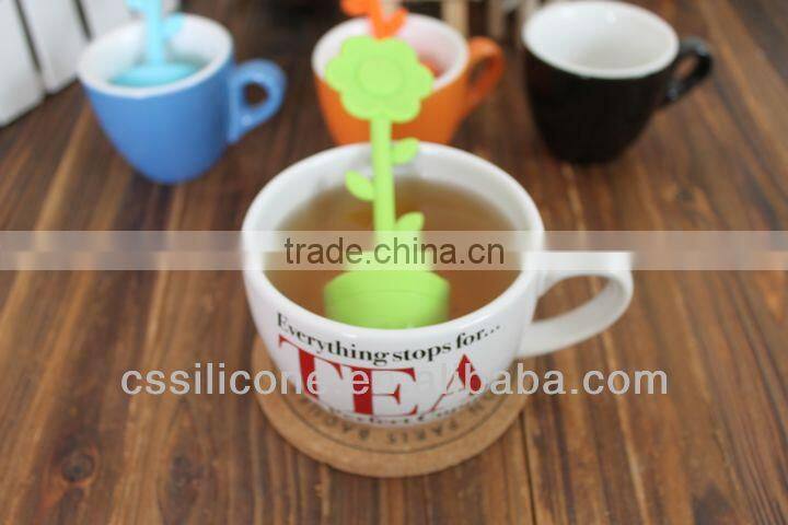 silicone tea strainer,food grade silicone tea strainer,christmas gift for family