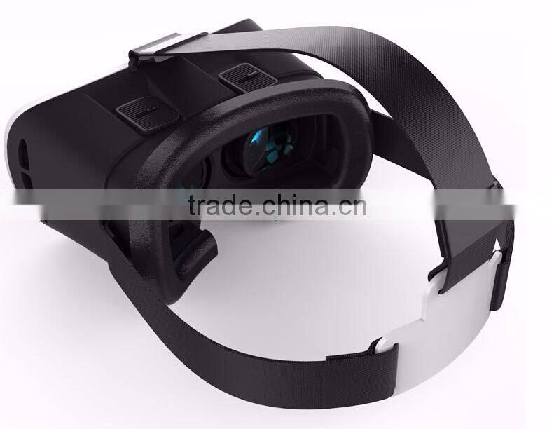 Google Cardboard Headmount VR BOX Version VR Virtual Reality 3D Glasses for Smartphone + Bluetooth Remote Controller