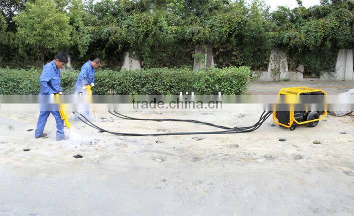 hydraulic rock drill