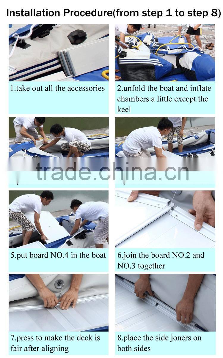 cheap inflatable rubber aluminum fishing boats