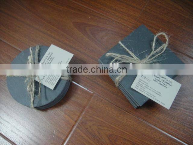 slate coaster, slate cup mat, slate mat