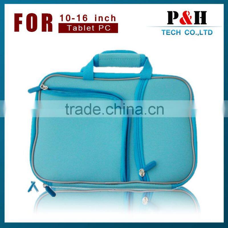 New products 2015 custom document neoprene laptop case, unisex gender neoprene laptop bag