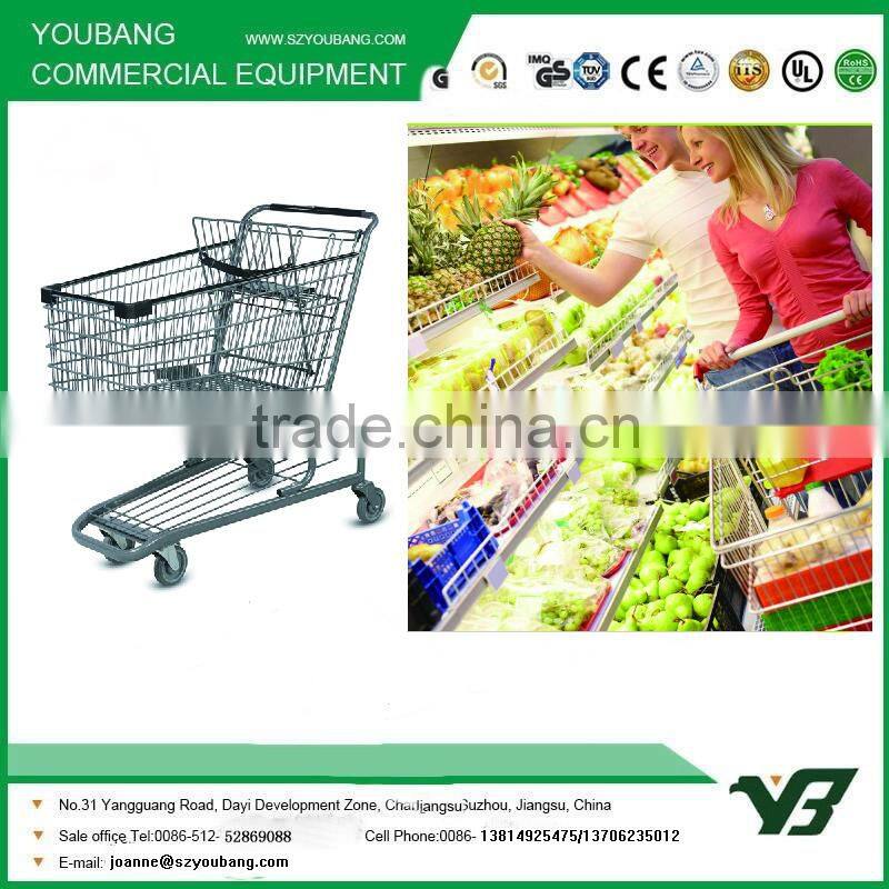 American style shopping carts/supermarket shopping trolley