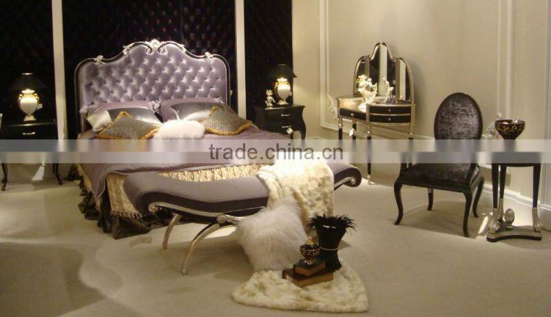 hot sale Luxury classical bedroom furniture