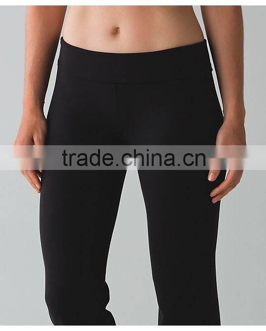 Custom fashion breathable Skinny yoga pants for women in fitness sportswear