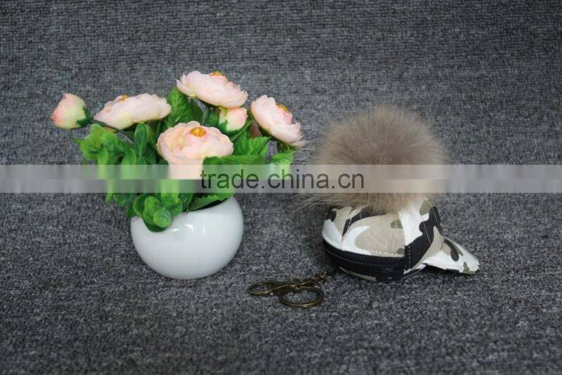 Genuine Real Raccoon Fur multicolour Pom Pom for Hat keyring/bag keyring