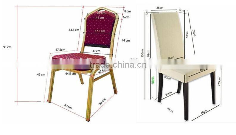 2016 Newest Design Spandex Chair Cover Wedding Used Rose Chair Covers