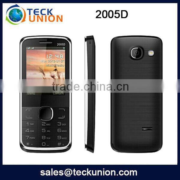2005D 2.4inch LCD tv cell phone super slim mobile phone with price
