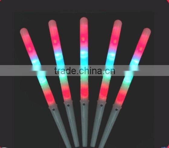Wisdom Victory 2016 Top quality Customized Kid Favor Colorful Led Cotton Candy SticK Party decorations Led Flashing Cotton Candy