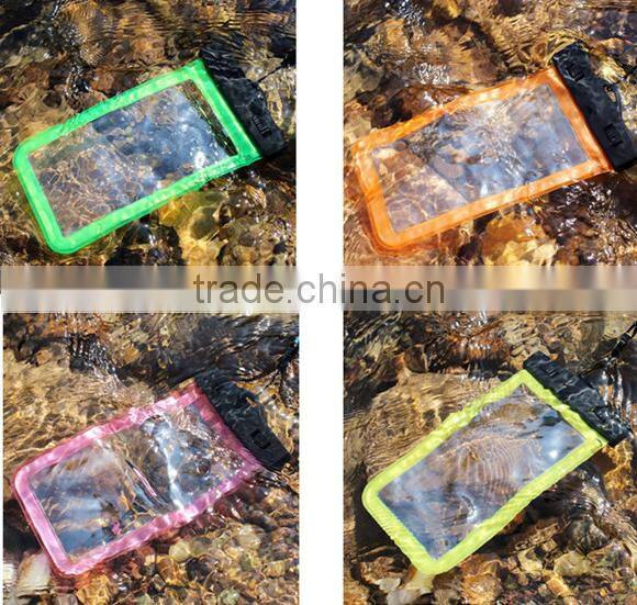 High quality phone waterproof bag,pvc waterproof smartphone bag for all smart phones