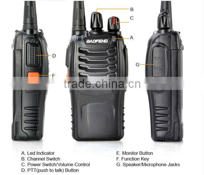 Baofeng BF 888s walkie talkie baofeng long range with antenna 10 km Walkie talkie baofeng 2 way walkie talkie with cheap price
