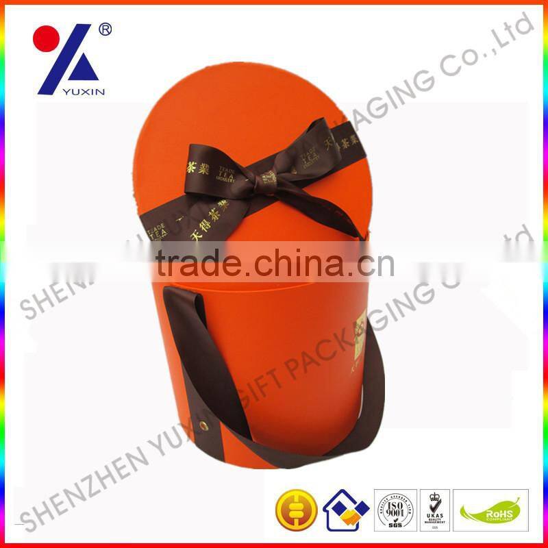 Fashion Design Tea Gift Boxes/Round Shape Board Paper Tea Gift Boxes/ Hardboard Round Shape Board Paper Tea Gift Box