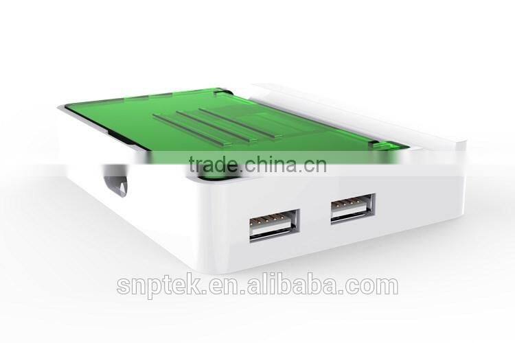 Wholesale High Quality Dual Ports Multi USB Home Charger For iPhone Samsung (EU/UK/US Plug)