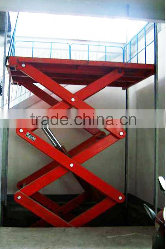 3m stationary mini hydraulic scissor lift