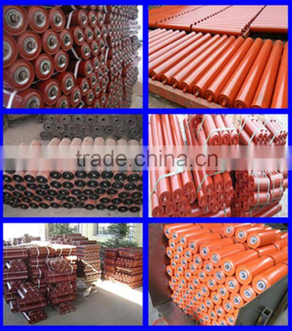 professional belt conveyor nylon idler roller with frame for sale JMCI 51