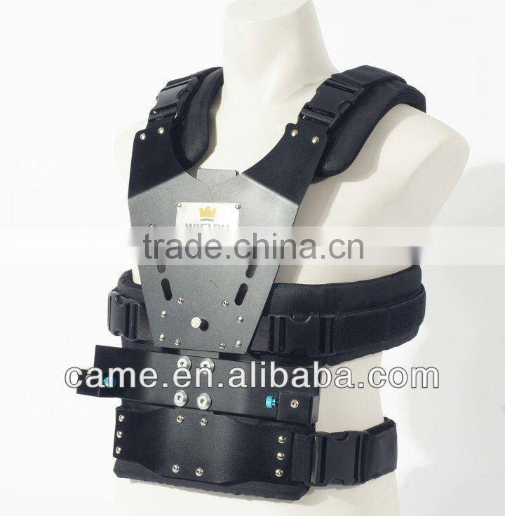 1-5.5kg Load Stabilizer Steadicam Video Camera Steadycam Vest + Arm C arm