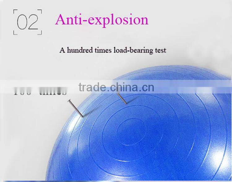 Wholesale Eco-friendly 55cm Green PVC Inflatable Yoga Ball Chair