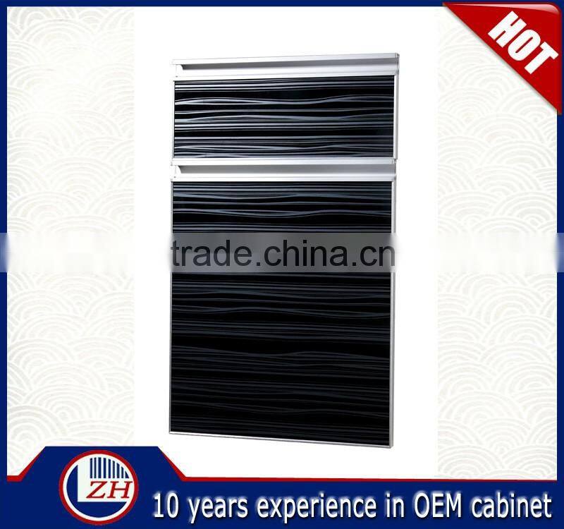 Factory direct new design scratch resistant laminate acrylic kitchen cabinet door