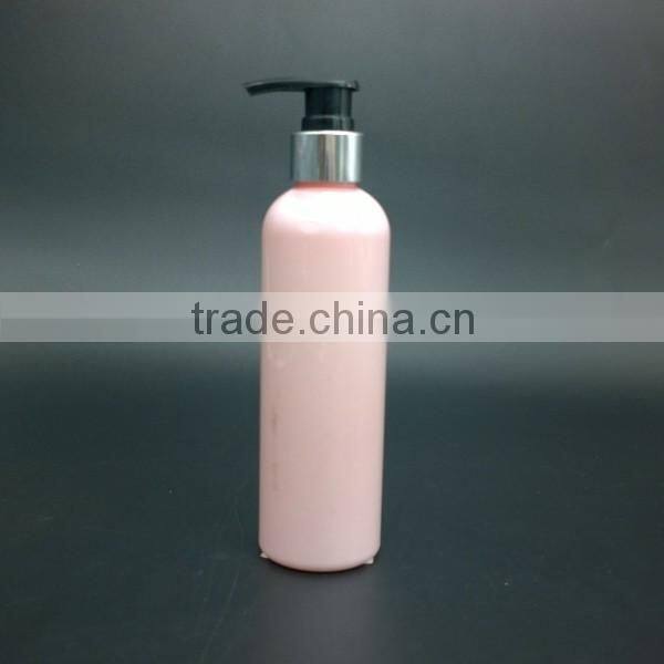 Shampoo Use and Personal Care Industrial Use 250ml custom color pet bottle with pump high quality
