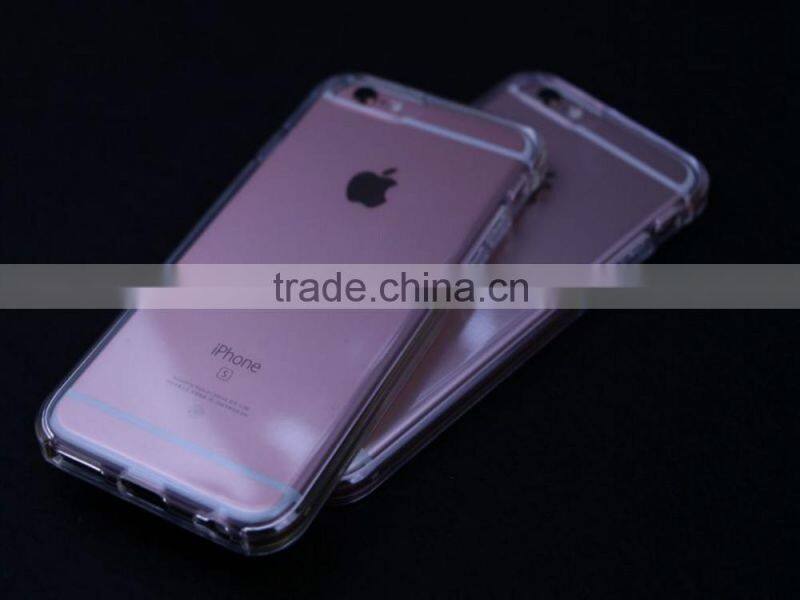 Hard frame for 5.5 inch TPU phone case /bulk cheap Mobile TPU case for Iphone 6s and plus