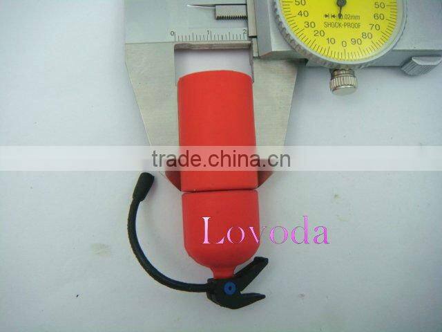 custom fire extinguisher shaped USB key / PVC USB Flash Drive/ 3D usb stick LFN-213
