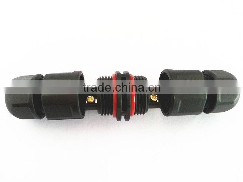 L20 2 pole screw connector solderless waterproof connector street light connector