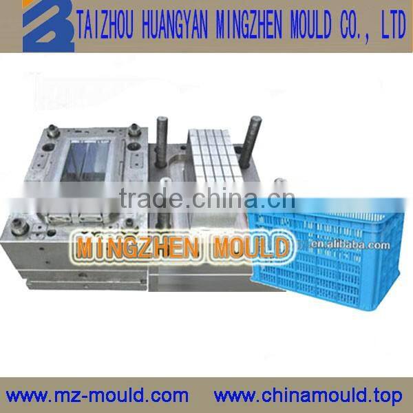 customer made high quality plastic turnover crate mould