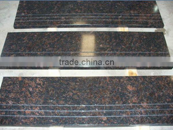 Chinese Natural Polished White Granite Stair