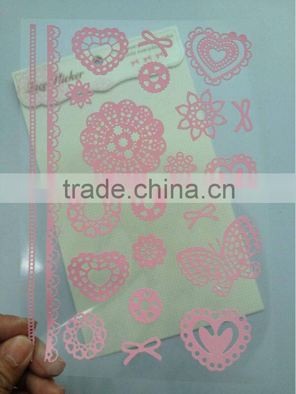 Custom cartoon figure bubbles Sticker book