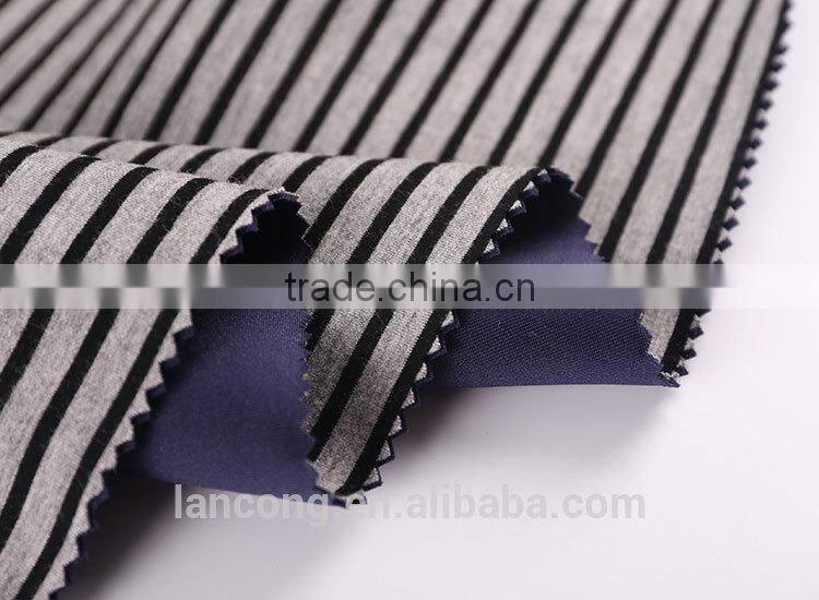 Fashion Spandex Beautiful Stretch Stripes Knit Fabric