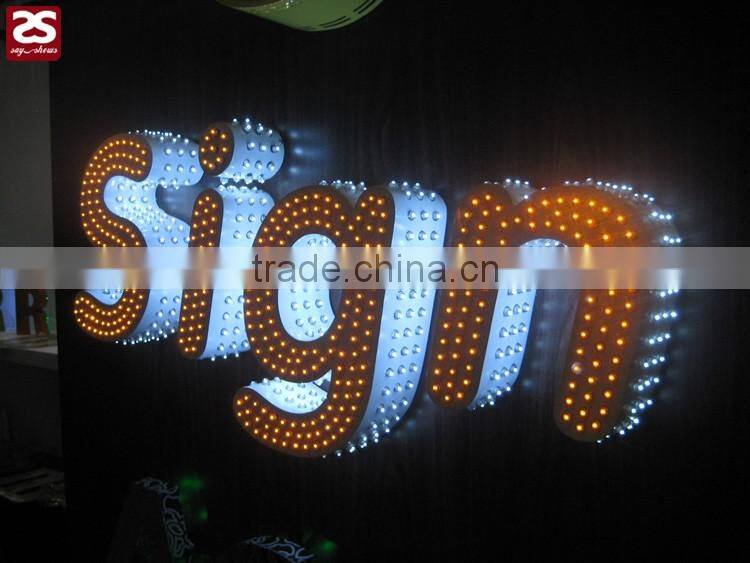 high brightness led letter lights sign