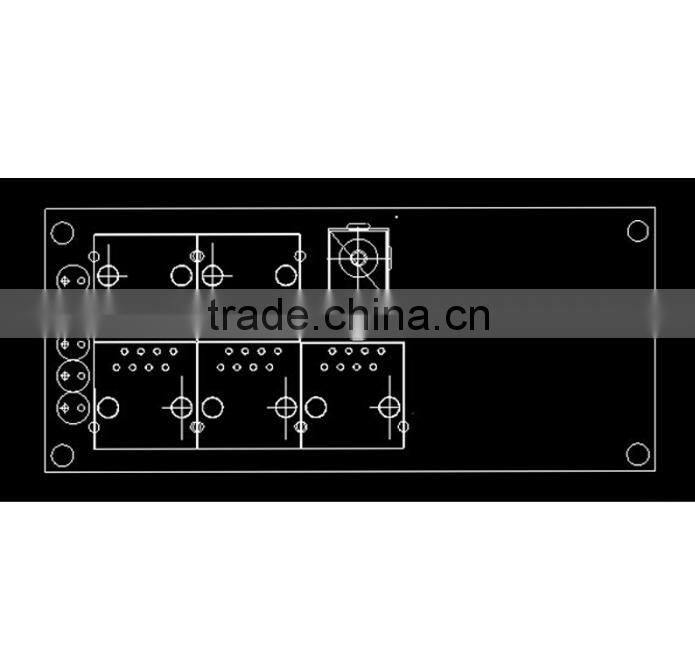 Mini 5 port 10/100mbps Ethernet Switch Board for embedded system wiring