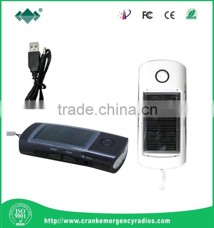 Portable home solar radio with led torch and mp3 player