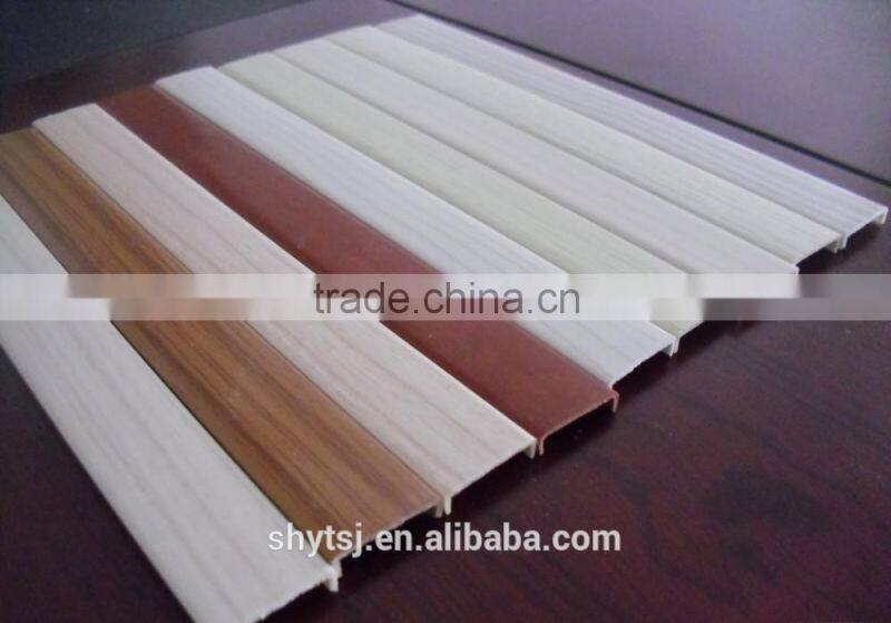 Factory wholesale plastic profile,t edge band/u shaped edge trim